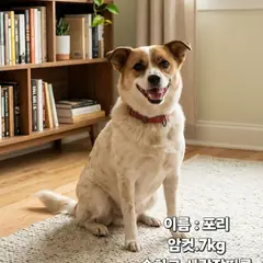 성주군 흰색&황갈색 믹스견 암컷